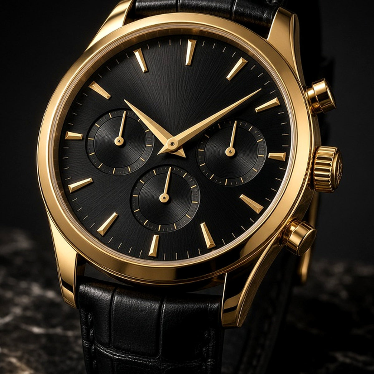 qasr-chronograph detail
